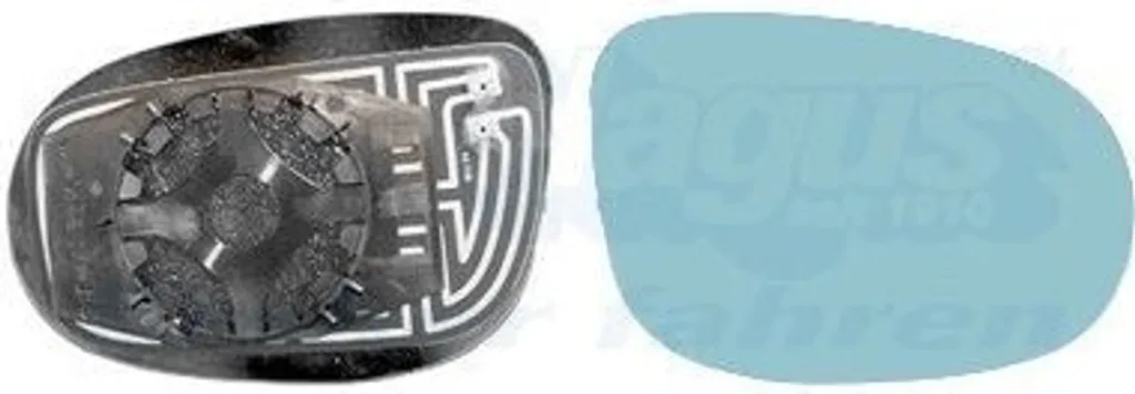 Rétroviseur extérieur droit Van Wezel 1787838 pour Lancia Delta III 844