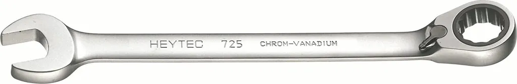 Chiave Combinata HEYTEC 12mm Cricchetto Reversibile Professional