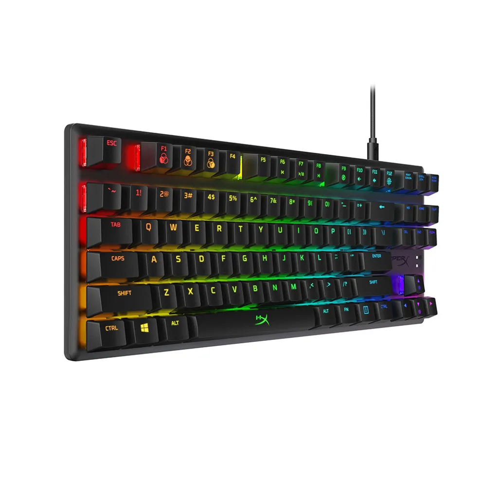 Clavier Gaming Compétition HyperX Alloy Origins Core TKL RGB Rapide