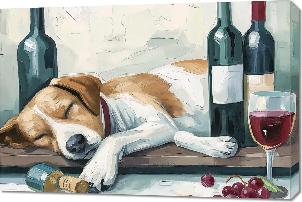Quadro su Tela 90x60 cm Pomeriggio Pigro - Alta Risoluzione