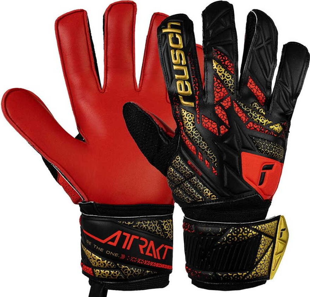 Reusch Attrakt Solid 5570515 7075 Goalkeeper Gloves Pullunder Reusch Größe: 9,