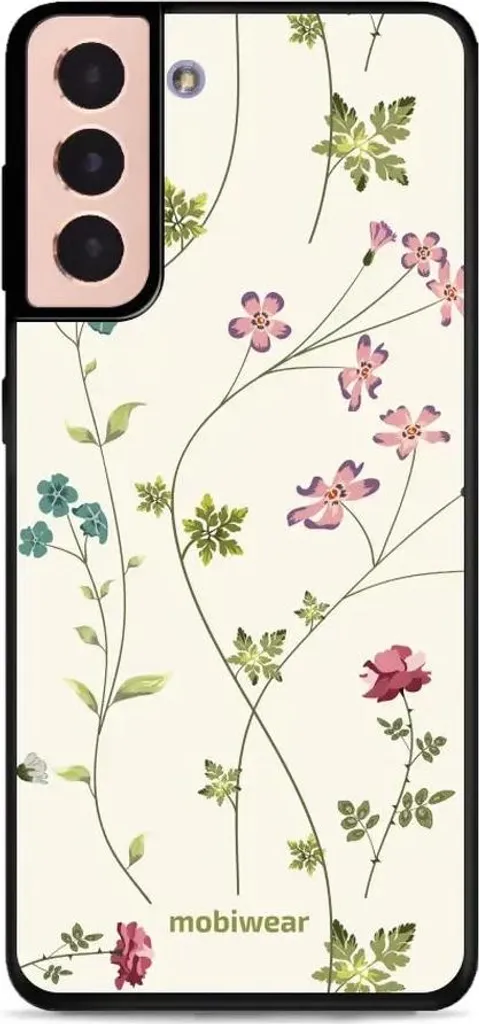 Cover Galaxy S21 Idyllic Blossom Mobiwear Glossy - Eleganza Floreale