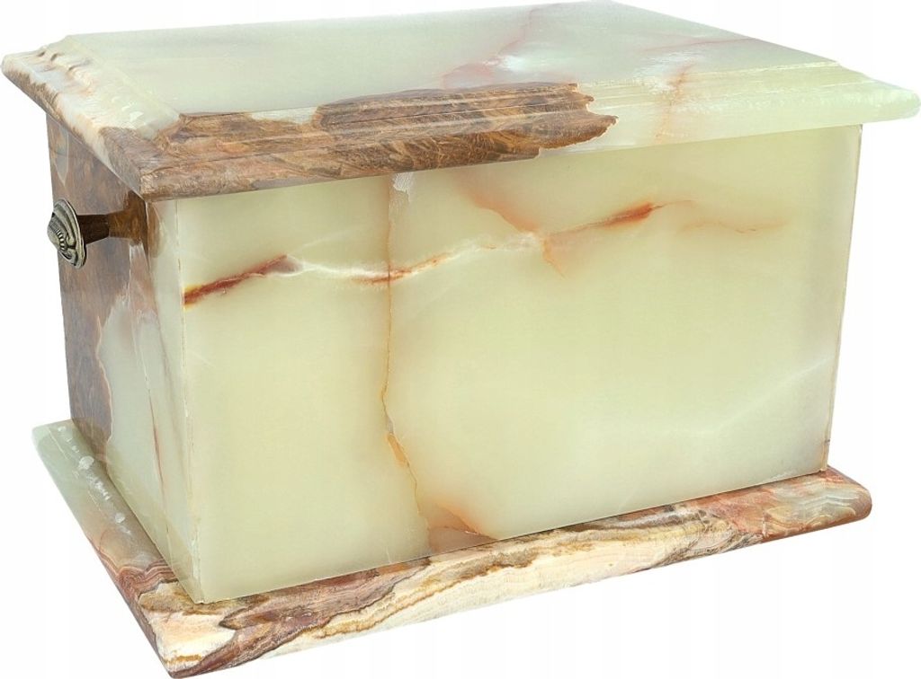 Steinurne Für Asche, Grüne Bestattungsurne, Steinurne (Undekoriert)