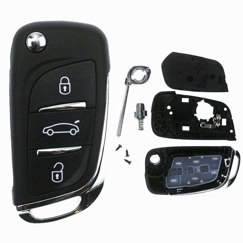 Poignée Revêtement Couvercles Kit Pour Peugeot 307 Sw Cc Citroen C2 C3 - Foto 11