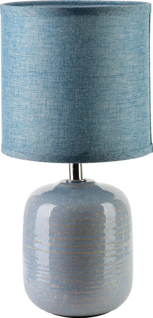 Lampe en métal Leti design minimaliste et compact 10x14x28,5 cm Gris