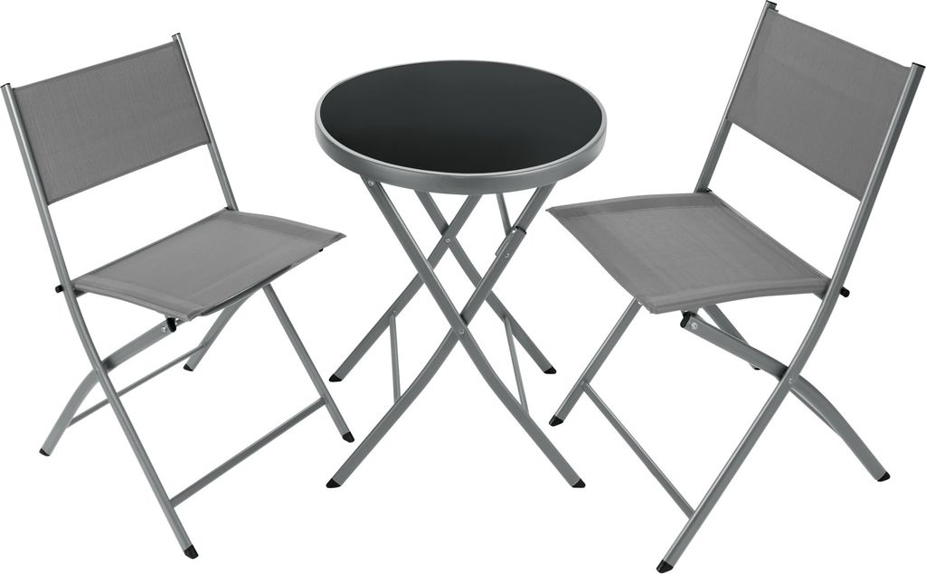 TecTake 403588, Šedá, 2 sedadlo/sedadel, Dospělí a děti, Obrázek produktu 