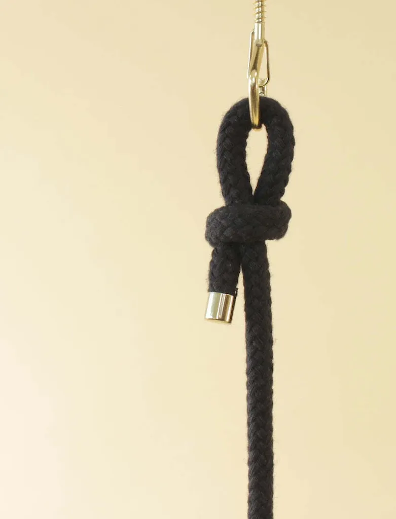 Appendiabiti Sospeso Legno Herbeschick Naturbursche 85cm Corda Nera - 7