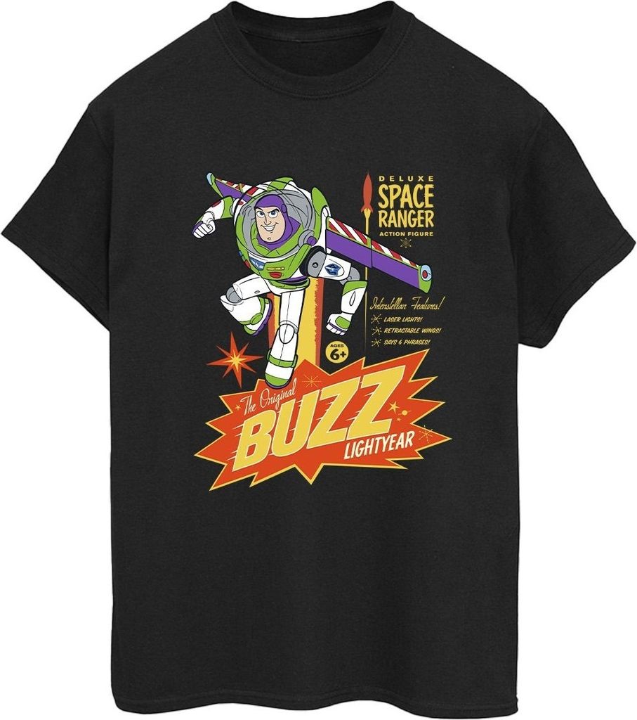 Disney - "Toy Story Lightyear" T-Shirt für Damen BI47073 (XXL) (Schwarz)