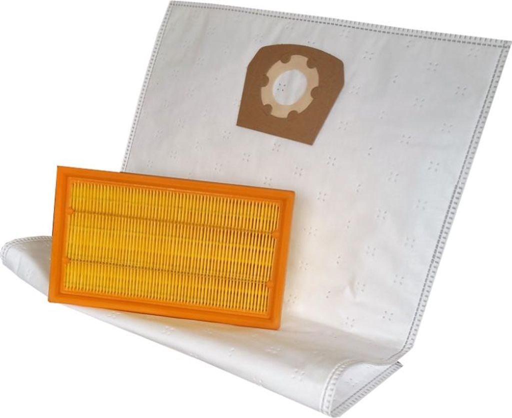 20 Vlies Staubsaugerbeutel + 1x Filter passend für Kärcher MV 4, MV 4 Premium / Car Kit