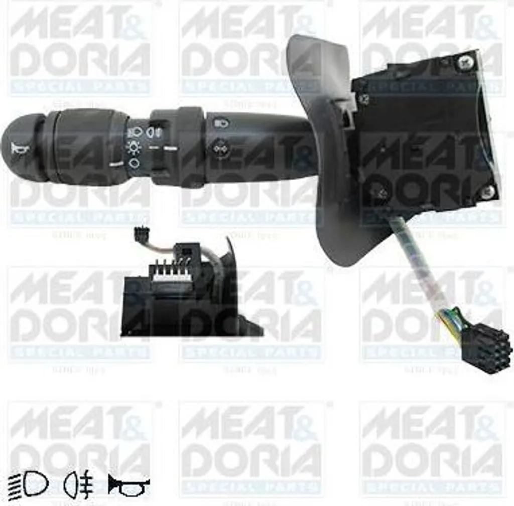 Commutateur de Colonne de Direction MEAT & DORIA 23093 pour Iveco Daily