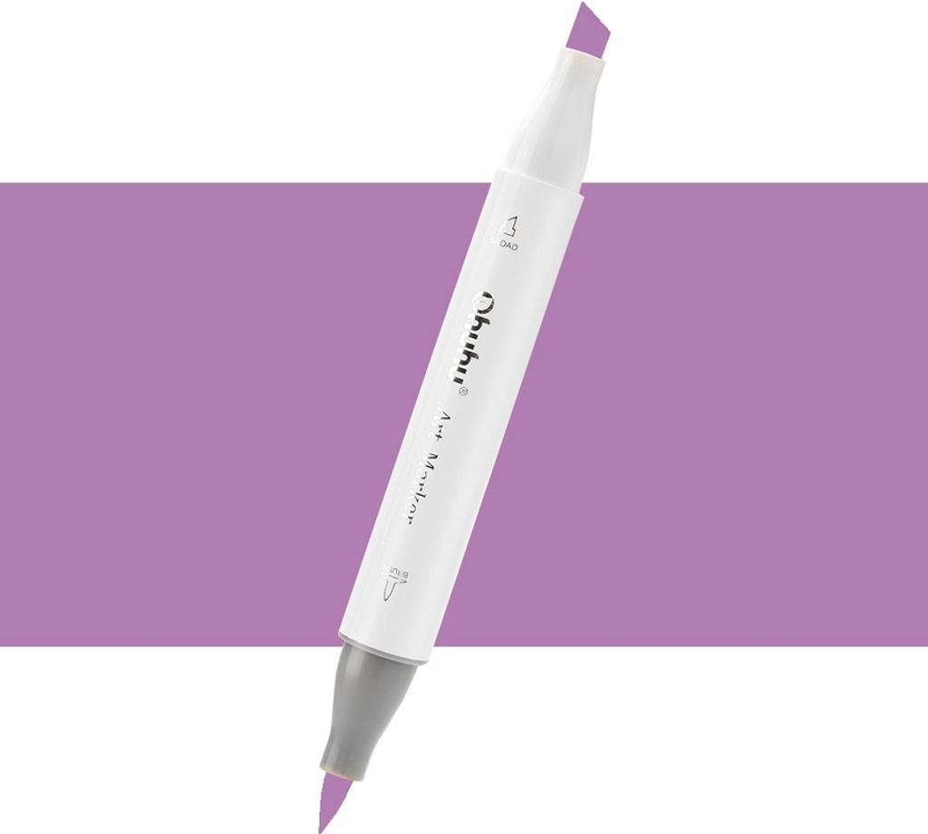 Brush & Chisel dwustronny marker alkoholowy OHUHU, V060 Zdjęcie produktu 