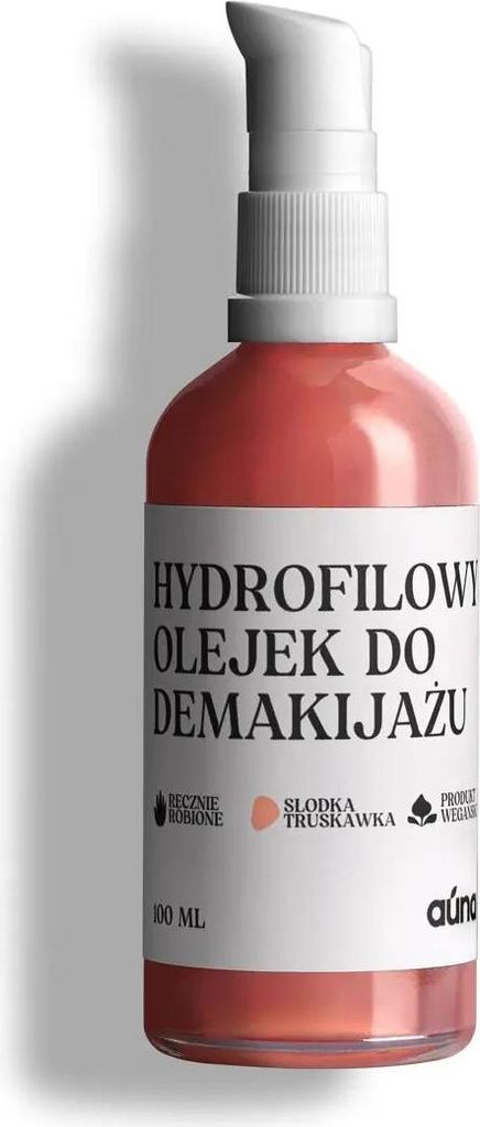 Hydrophiles Make-up-Entferneröl mit süßer Erdbeere