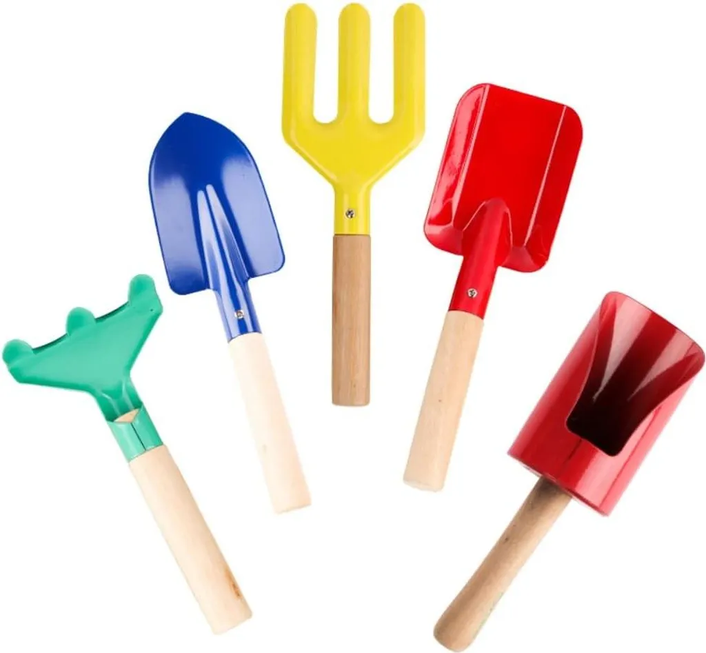 Outils de jardinage pour enfants - Set de 5 pièces éducatif et ludique