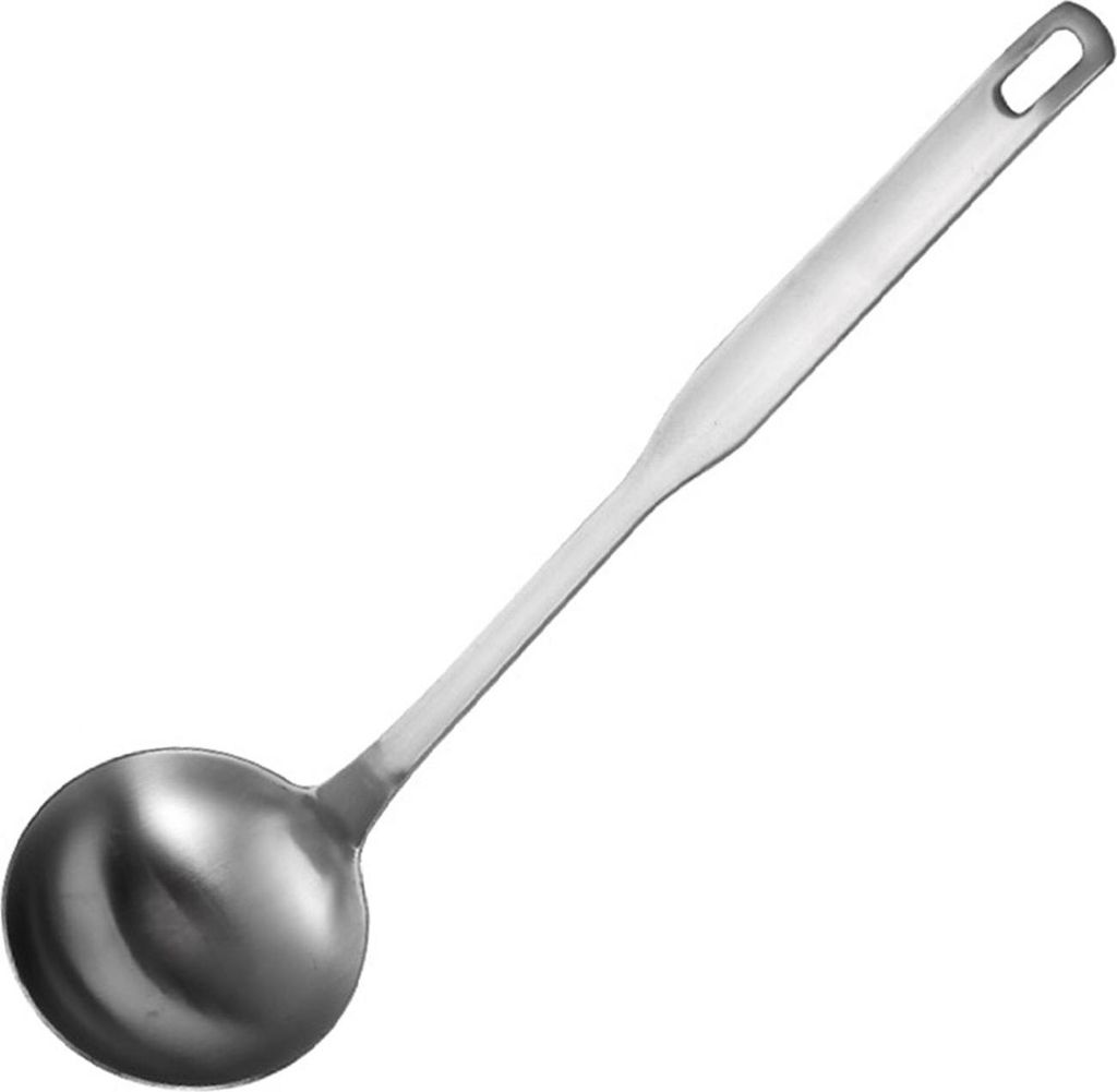 Kochtopf Schöpfkelle Set Edelstahl verdickt Haushalt Suppenschöpfer Löffel für Küche