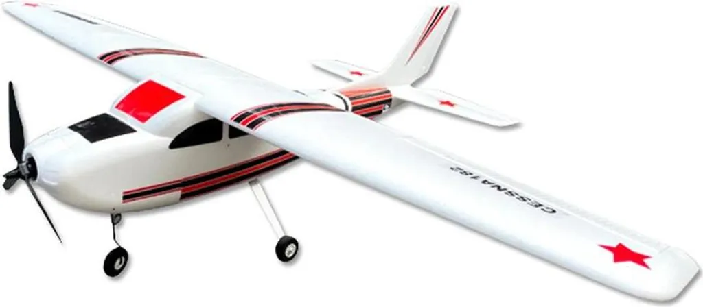 Avion RC Trainer 182 Plus pour apprendre le pilotage - 120 cm Blanc
