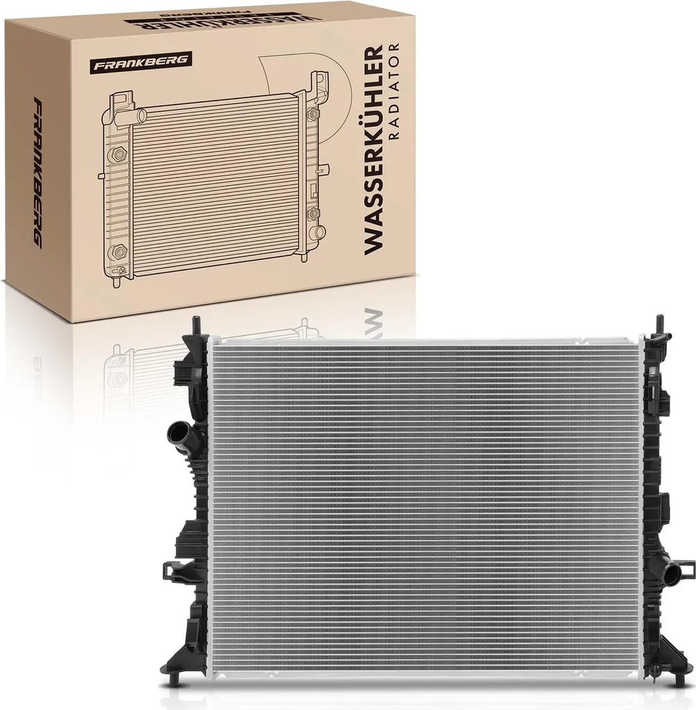 Radiateur d'eau Frankberg pour Ford Focus 4 HN HM HP 1.0L et 1.5L EcoBoost