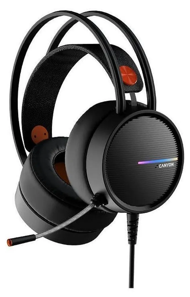 Casque Gaming Canyon GH-8A Interceptor pour Jouer sur PC Windows