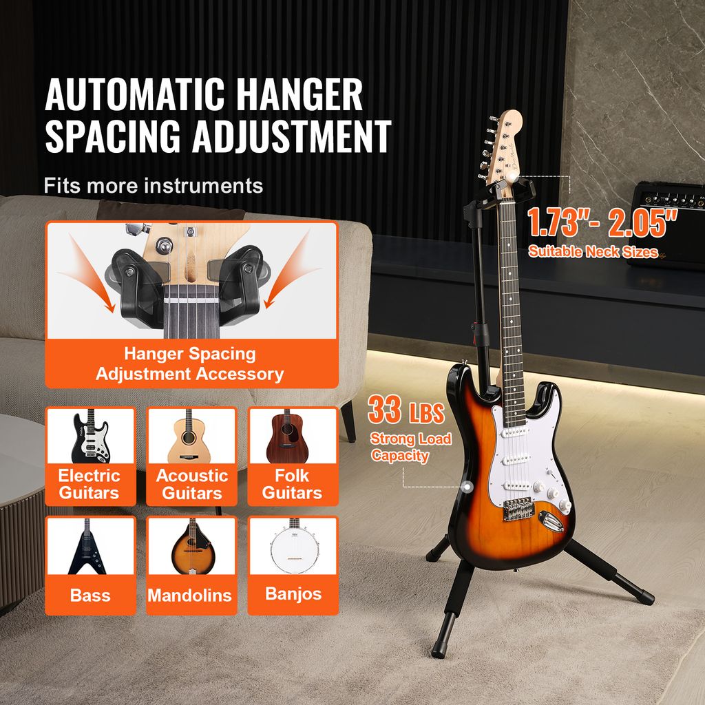 Fender Gitarrenständer, (Zubehör, Ständer), Multi-Stand 5 - Gitarrenständer