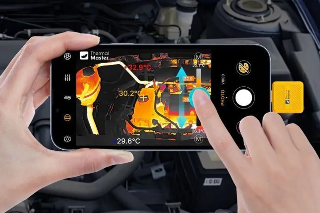 Caméra Thermique T2S Pro Thermal Master 25Hz Objectif Réglable Android USB