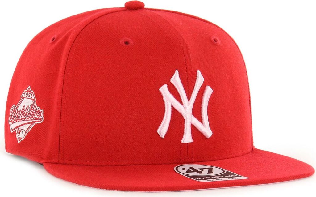 47 Brand Snapback Cap - WORLD SERIES New York Yankees rot