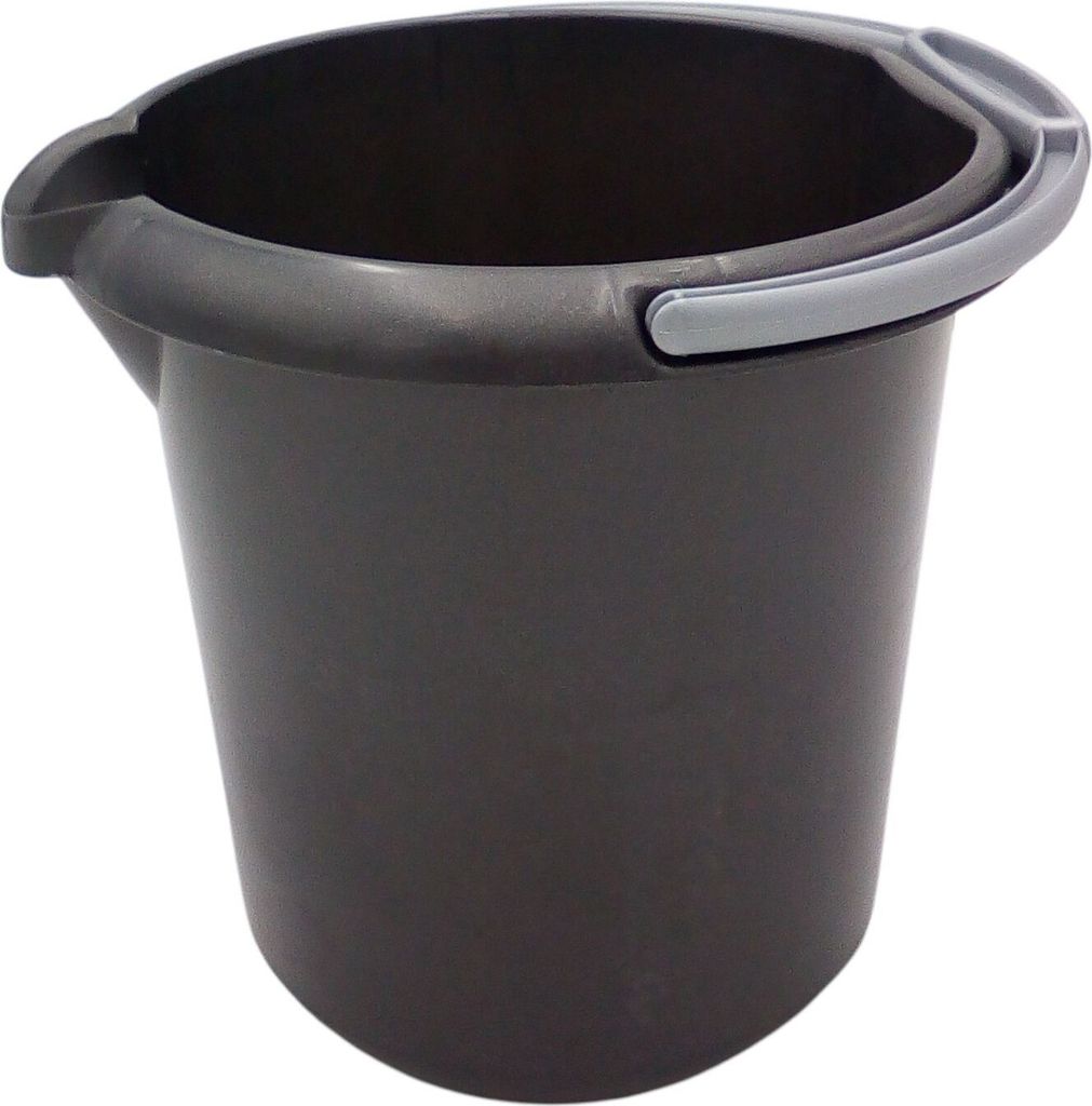 Eimer rund 5 l mit Ausguss Haushaltseimer Kunststoff Produktbild 
