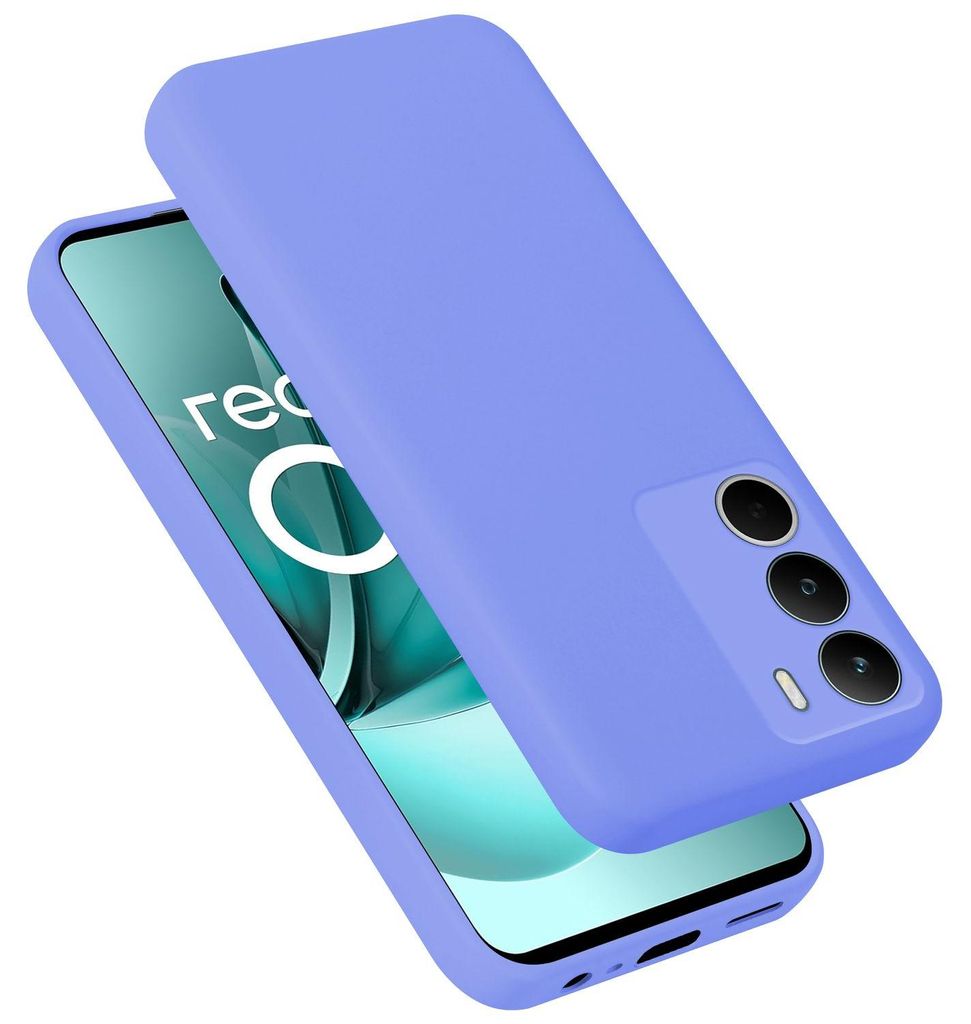 Cadorabo Hülle für Realme C71 Hülle Silikon Handyhülle Case aus flüssigem Silikon, Kratzfeste und stoßfeste Schutzhülle für Realme C71