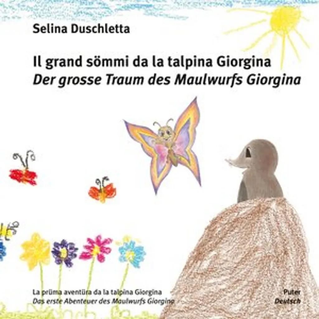Livre de contes Giorgina la Taupe - Édition Illustrée 24x22cm Rigide