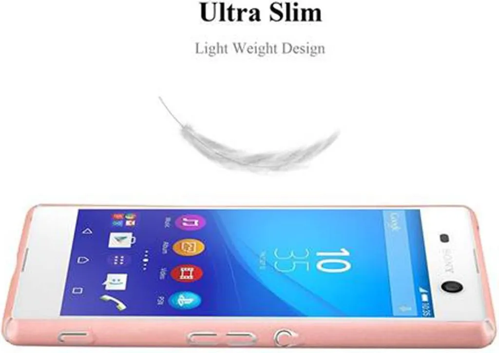 CADORABO Custodia hard case con design alla moda CUSTODIA per Xperia M, New York, Statua della Libertà