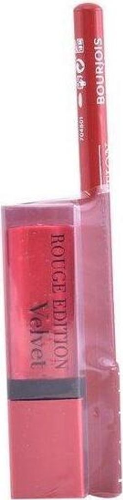 Bourjois Rouge Edition Velvet Lipstick 13 Funchsia Set 2 Pieces