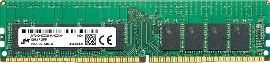 Micron RDIMM DDR4 16 Go 3200 MHz PC4-25600 MTA18ASF2G72PDZ-3G2R RAM