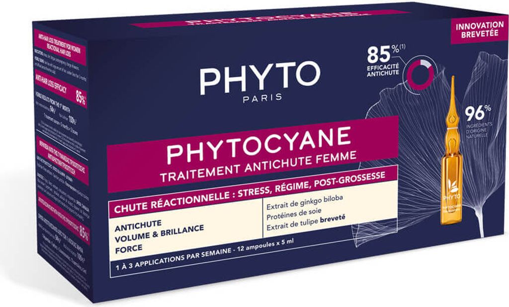 Phyto Phytocyane Reactive Hair Loss 12x5ml Produktbild 