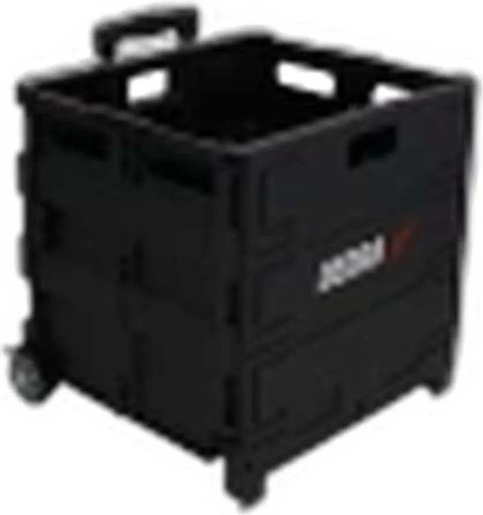 Caisse de transport pliable sur roulettes 43x38 cm pour atelier Dedra