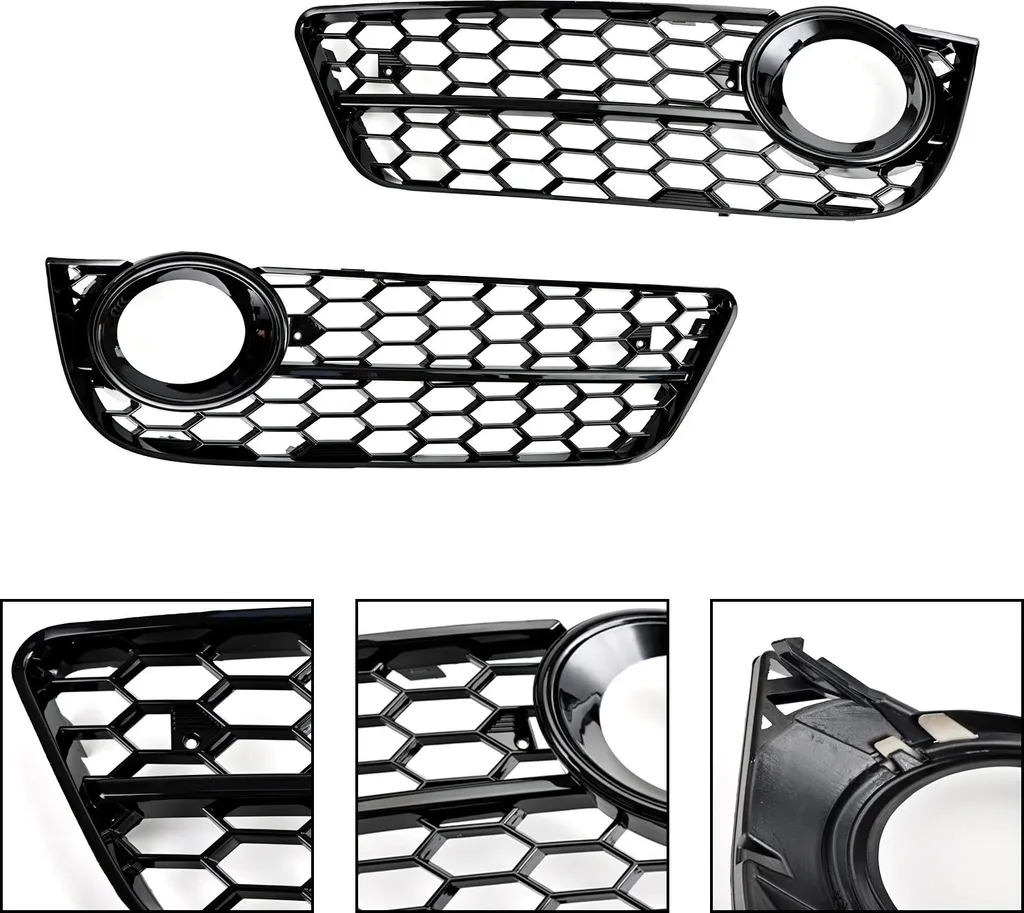 Cache Antibrouillard Avant Audi A5 2007 à 2011 - Grilles Gauche et Droite