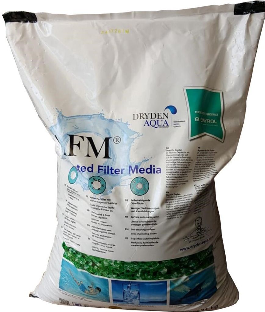 BAYROL AFM Activated Filter Material Grade 2 NG 1,0 - 2,0 mm 21 DRYDEN AQUA