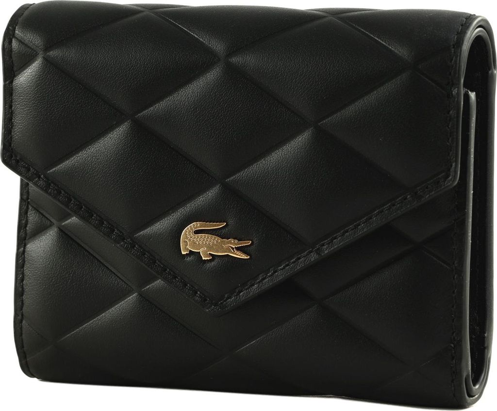 Lacoste Billfold Compact Wallet - Geldbörse 6cc 11.5 cm (noir)