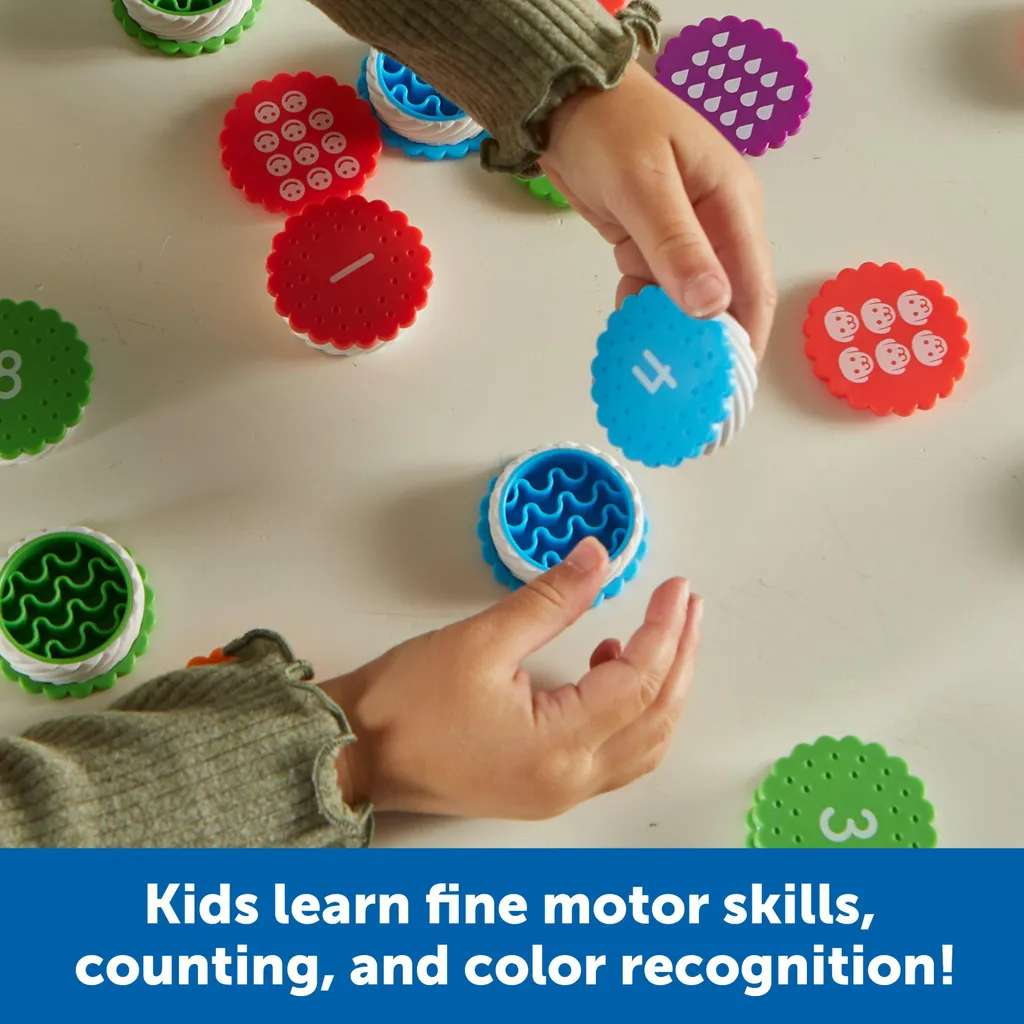 Jeu de Manipulation Mathématique Mini Number Treats Multicolores Enfant - 2