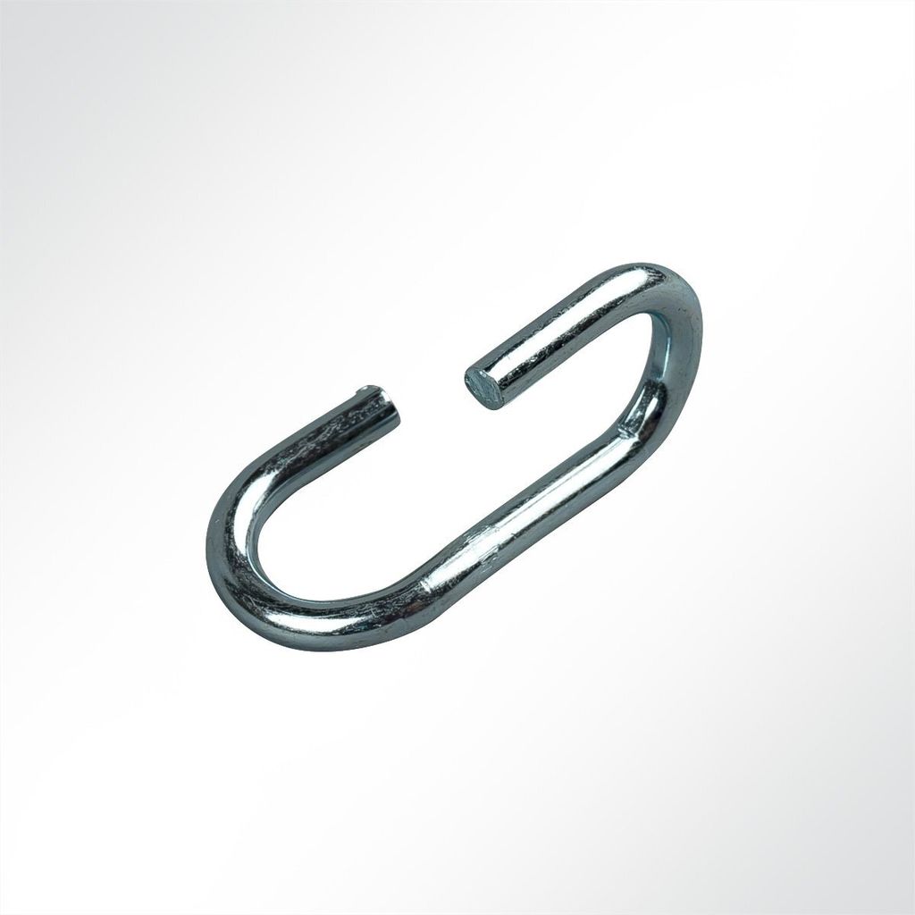 Lysel S-Haken symmetrisch gedreht, (L) 43mm in grau (1 Stück)