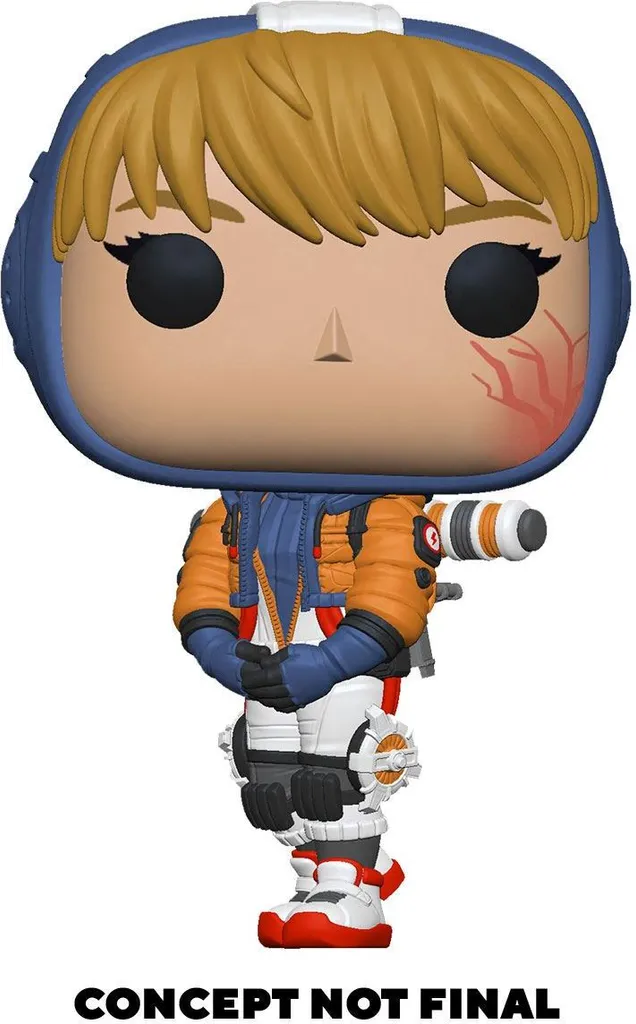 Figurine Funko Pop Wattson Apex Legends pour déco de bureau gaming