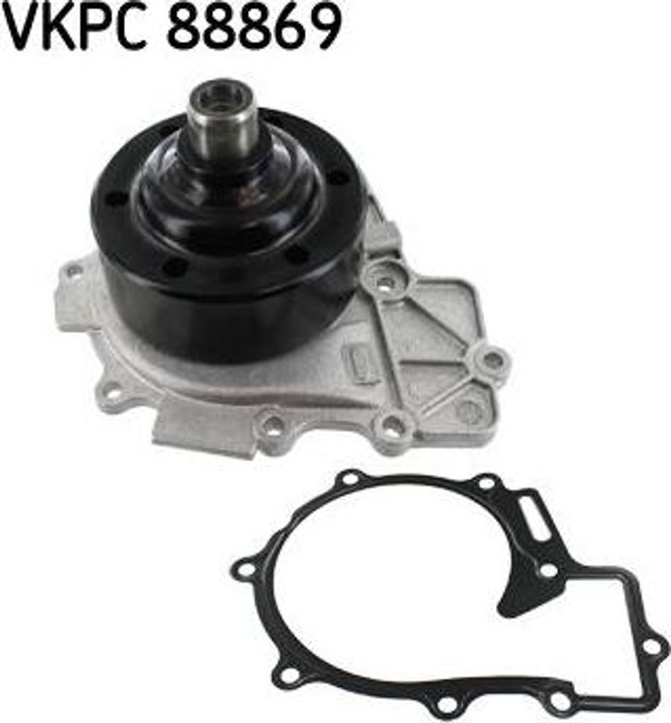SKF VKPC 88869 Wasserpumpe, Motorkühlung OE 6512002301 kompatibel mit Sprinter