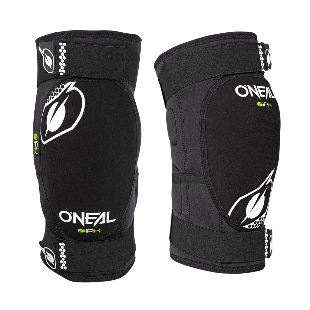 O'Neal Dirt Knee Guard Bike Enduro MTB Trail E-Bike Knie Protector Black/White S