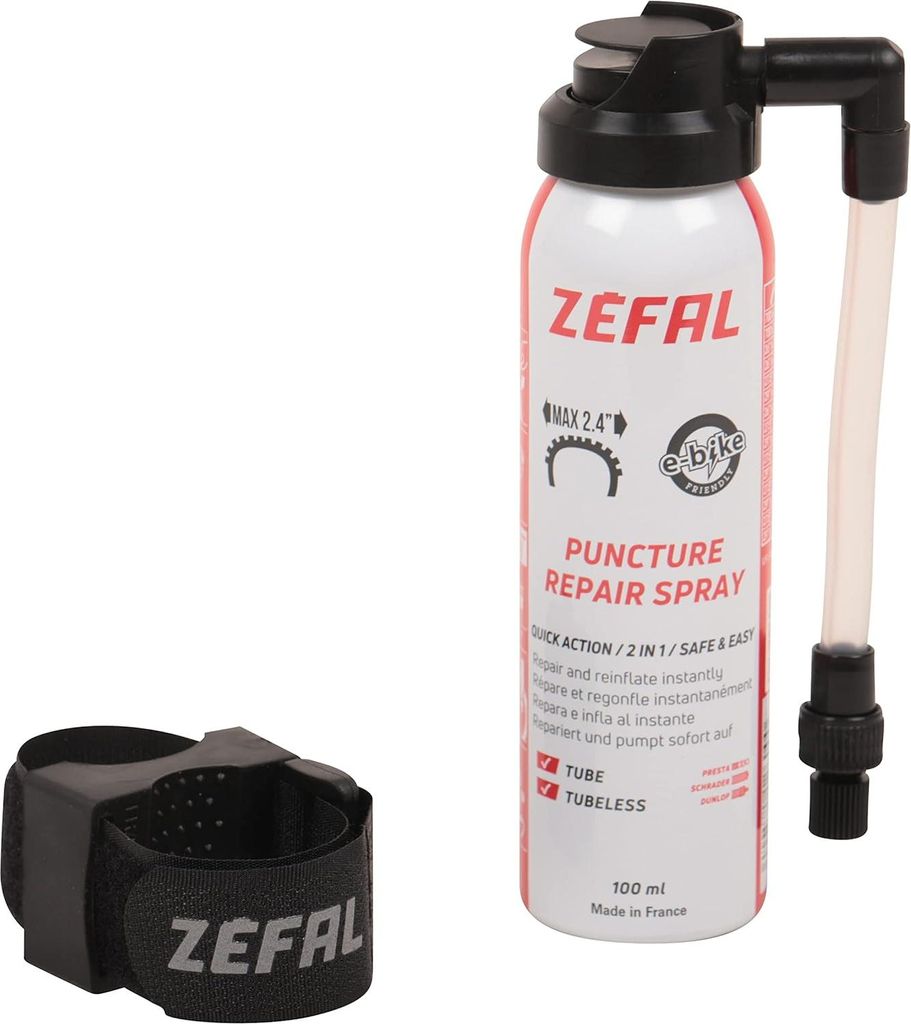 Zefal Repair Spray 100 ml – inklusive Halterung zur Produktbild 