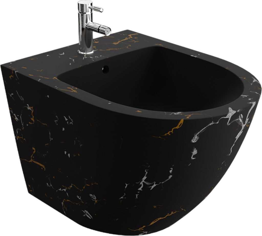 LAVITA Universal Wand-Bidet Sofi Fire mit Hahnloch und Produktbild 
