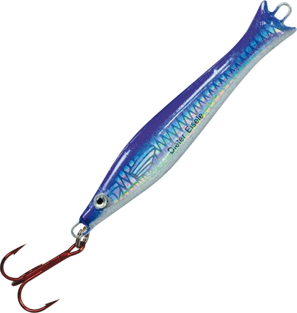 Dieter Eisele Pro Select Pilker Shell Fish, Gewicht / Länge / Hakengröße:50g - 9.5cm - Gr. 1
