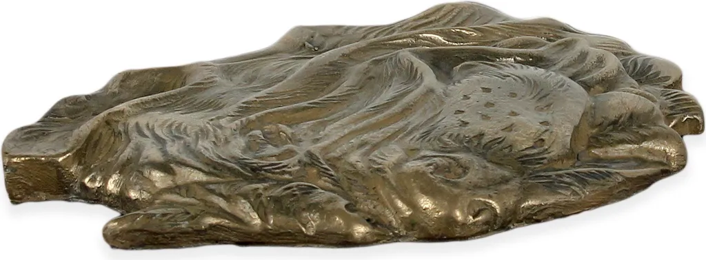 Bas-Relief Chien Mastiff Napolitain - Plaque Décorative Murale Art-Dog