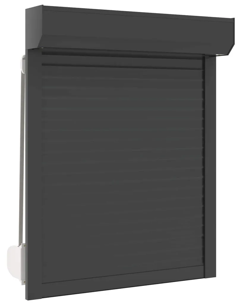 Volet roulant pour fenêtre 70x100 cm anthracite isolation thermique