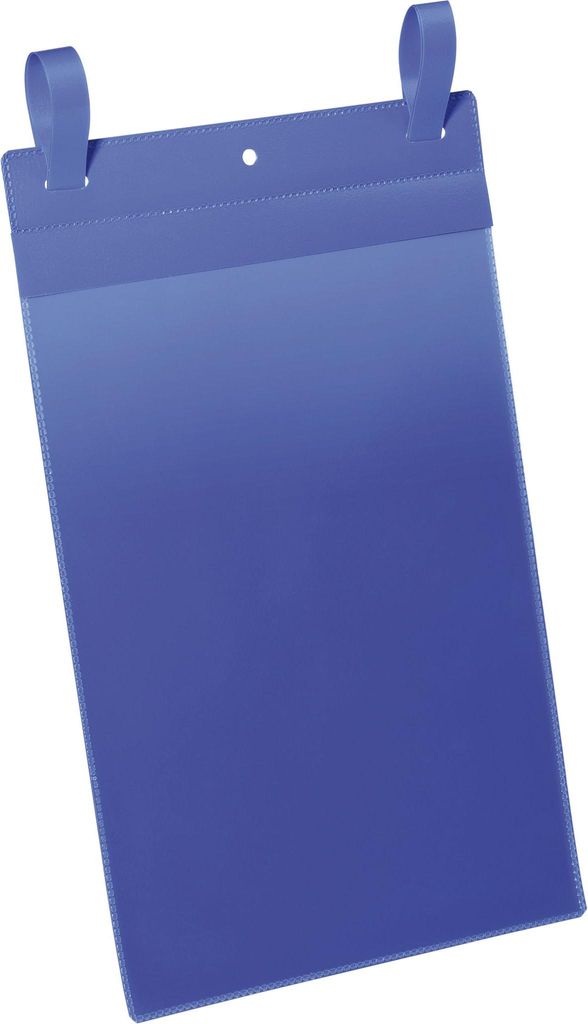 Durable Kennzeichnungstasche A4 bl 50St Hochformat mit Produktbild 