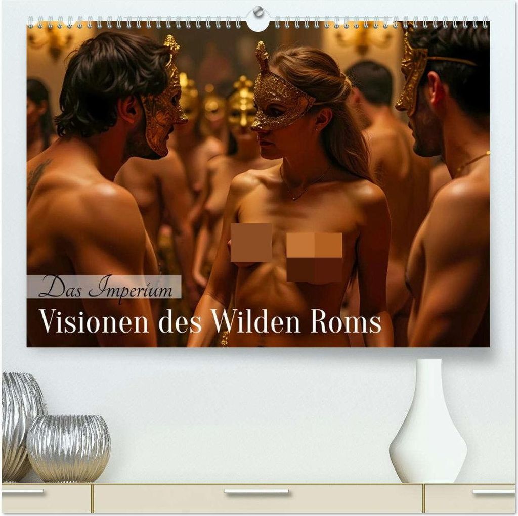 Das Imperium - Visionen des Wilden Roms (hochwertiger Premium Wandkalender 2026 DIN A2 quer), Kunstdruck in Hochglanz