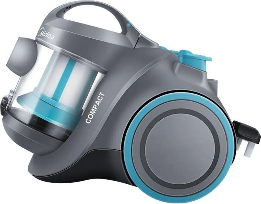 Aspirateur compact Midea C5 sans sac gris idéal petits appartements