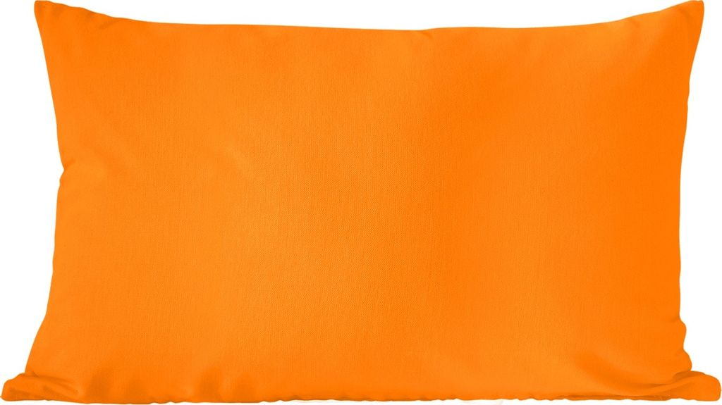 MuchoWow Zierkissen Sofakissen Wohnzimmer Dekokissen 60x40 cm Orange - Jahreszeiten - Herbst - Farbe - Kopfkissen - Polster mit Foto