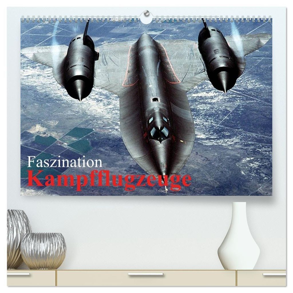 Faszination Kampfflugzeuge (hochwertiger Premium Produktbild 
